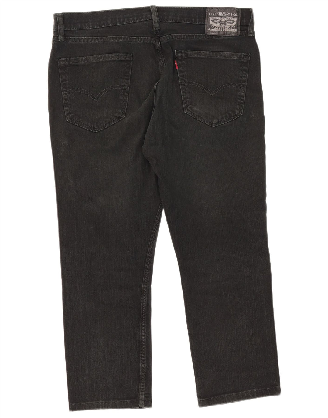 Мужские укороченные джинсы Levi's W36 L25, черный хлопок