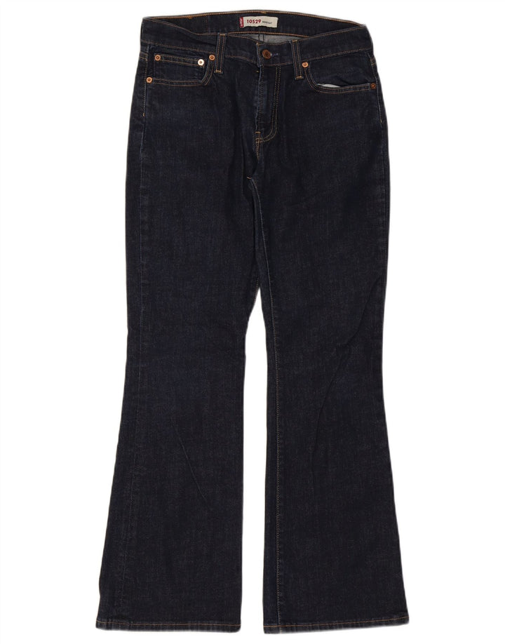 Женские джинсы Levi's 10529 Bootcut W30 L30 Темно-синие, хлопок