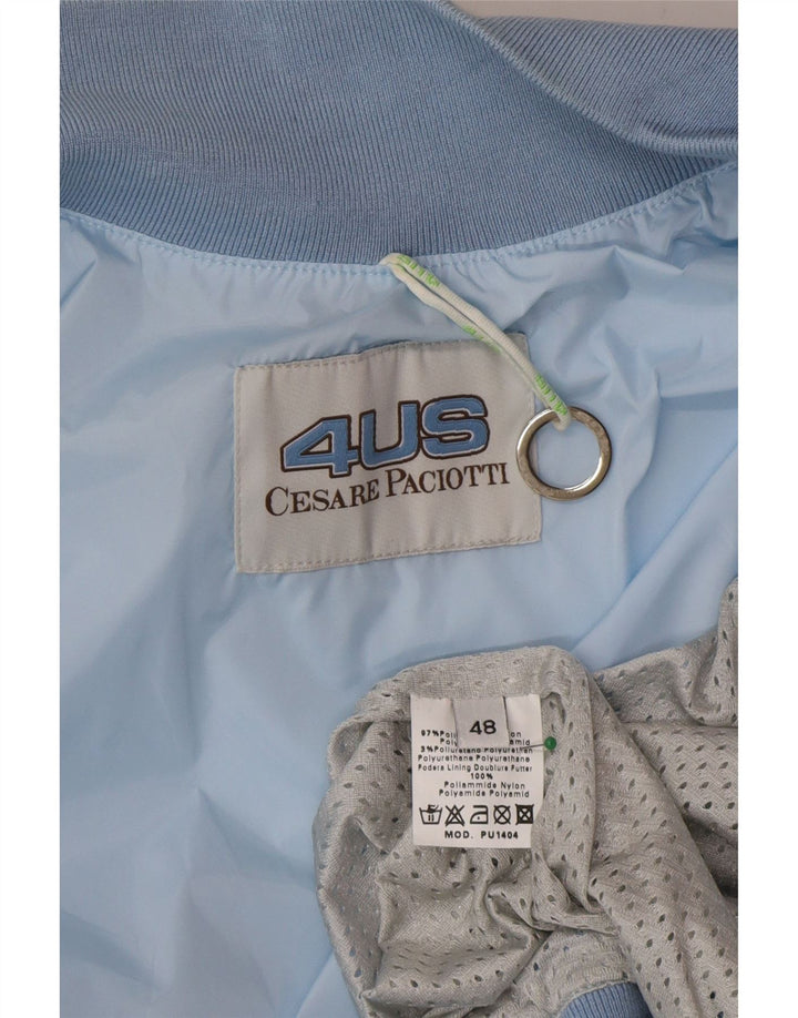 Мужской бомбер Cesare Paciotti 4US IT 48 Средний Синий Полиамид