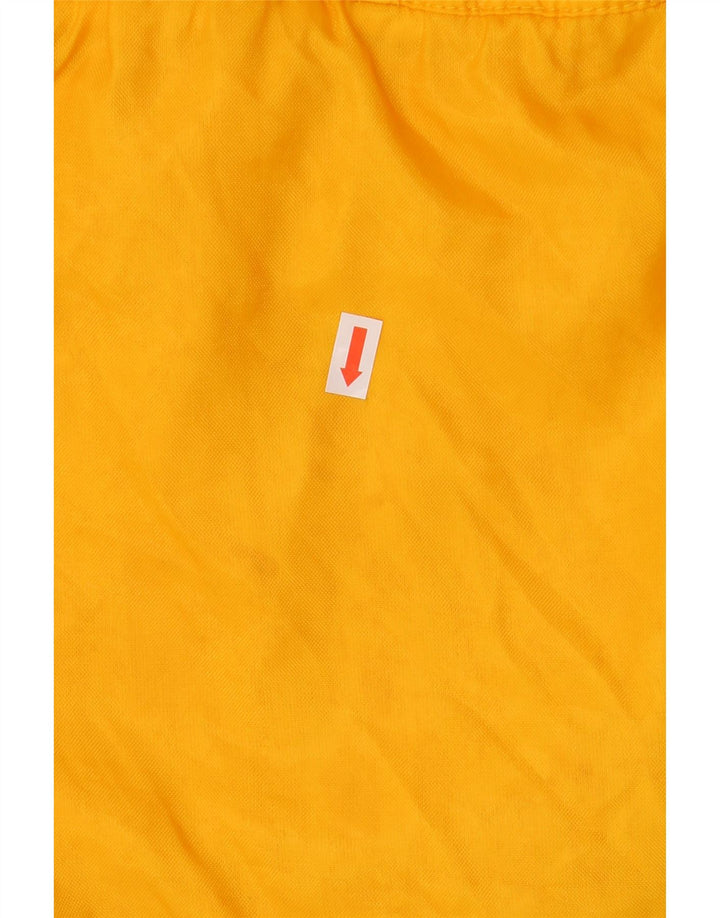 Мужская куртка-дождевик с капюшоном ACTIVE UK 38, средний желтый полиамид