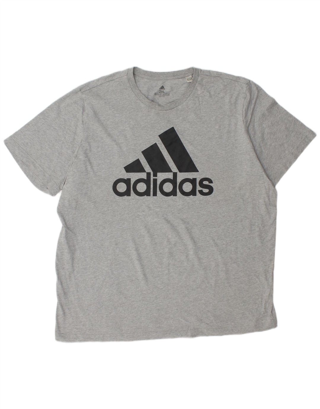 Мужская футболка с рисунком ADIDAS 2XL серая