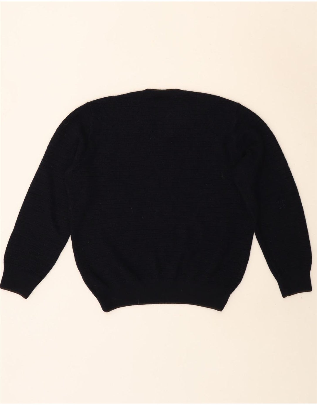 Мужской джемпер с v-образным вырезом Marks & Spencer, большой темно-синий акрил