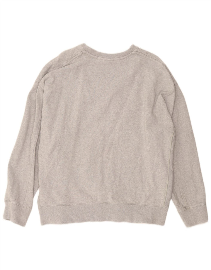 Мужской свитшот с рисунком Nike XL, серый хлопок