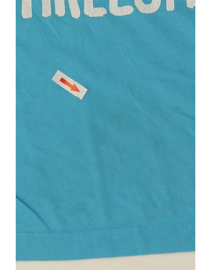 Мужская футболка с рисунком Adidas Top Medium Blue