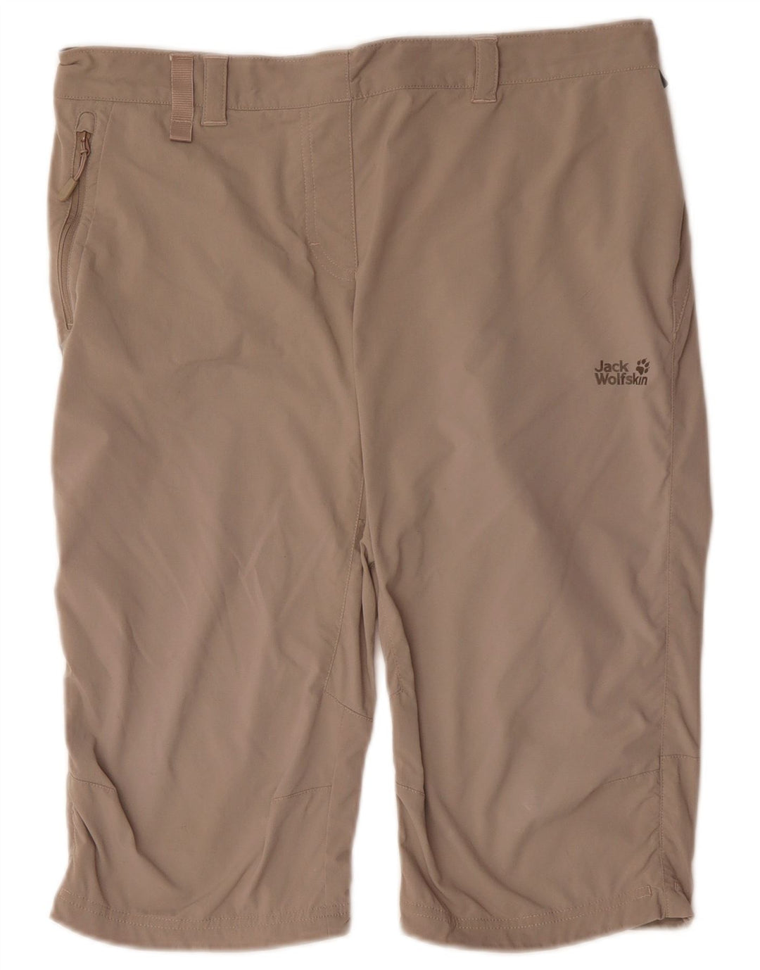 Женские шорты-бермуды Jack Wolfskin UK 12 Medium W34 Хаки Полиамид