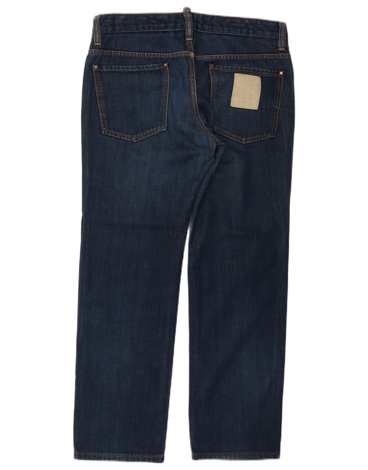Мужские прямые джинсы Dsquared2 IT 48 Medium W34 L29 Синий хлопок