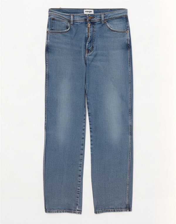 Мужские прямые джинсы Wrangler Texas W33 L32, синий хлопок