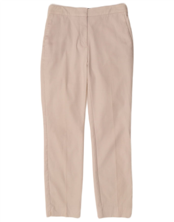 Женские прямые брюки чинос ZARA, средние W28 L27, белые