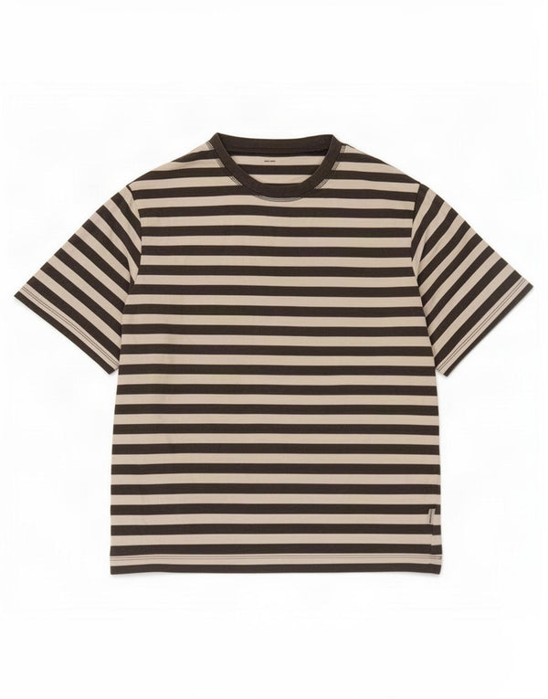 Мужская футболка Jack & Jones из хлопка в большую серую полоску