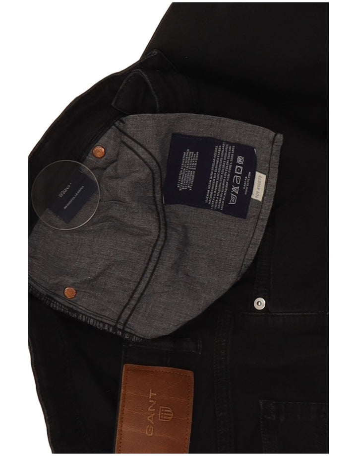 Женские прямые джинсы Gant W30 L27, черный хлопок
