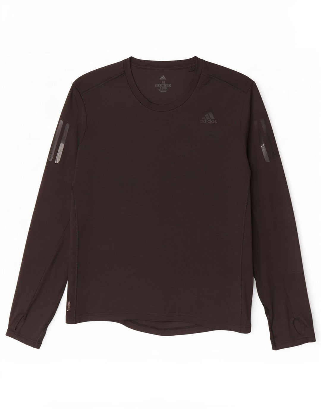 Мужской топ Adidas Climacool с длинным рукавом, средний черный