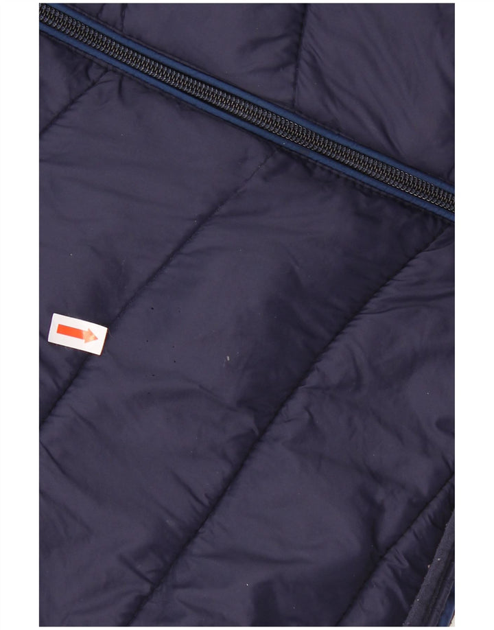 Мужская утепленная куртка Napapijri с капюшоном UK 44 2XL Темно-синий полиамид