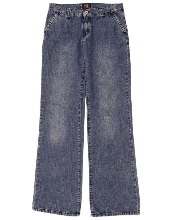 Женские джинсы Bootcut Sergio Tacchini W29 L35 синие, хлопок