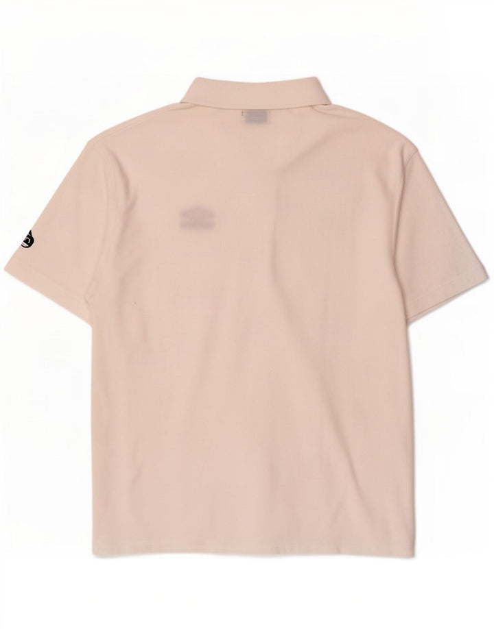 Мужская рубашка-поло Umbro XL, белый полиэстер