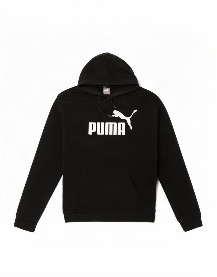 Мужской джемпер с капюшоном Puma, большой красный, хлопковый