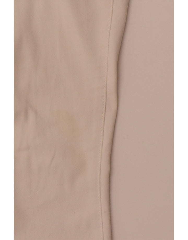 SUPERDRY Женские узкие брюки-чинос UK 12 Medium W32 L29 Белый хлопок