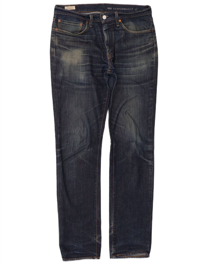 Мужские джинсы Levi's Slim 511 W34 L34 синие, хлопок