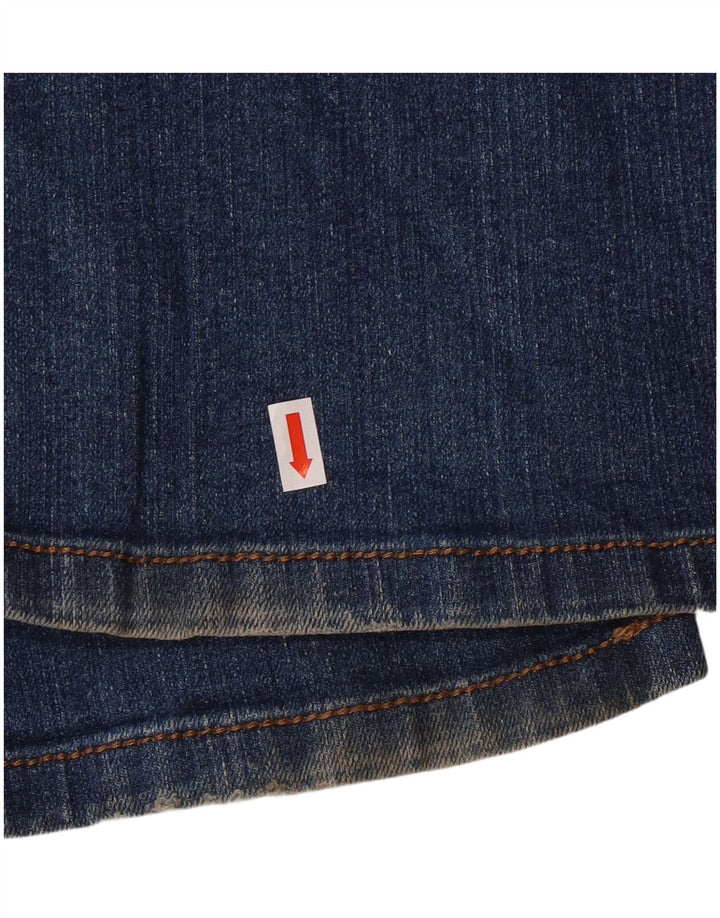 Женские джинсы Dkny Bootcut США 16 2XL W35 L32 Синий хлопок