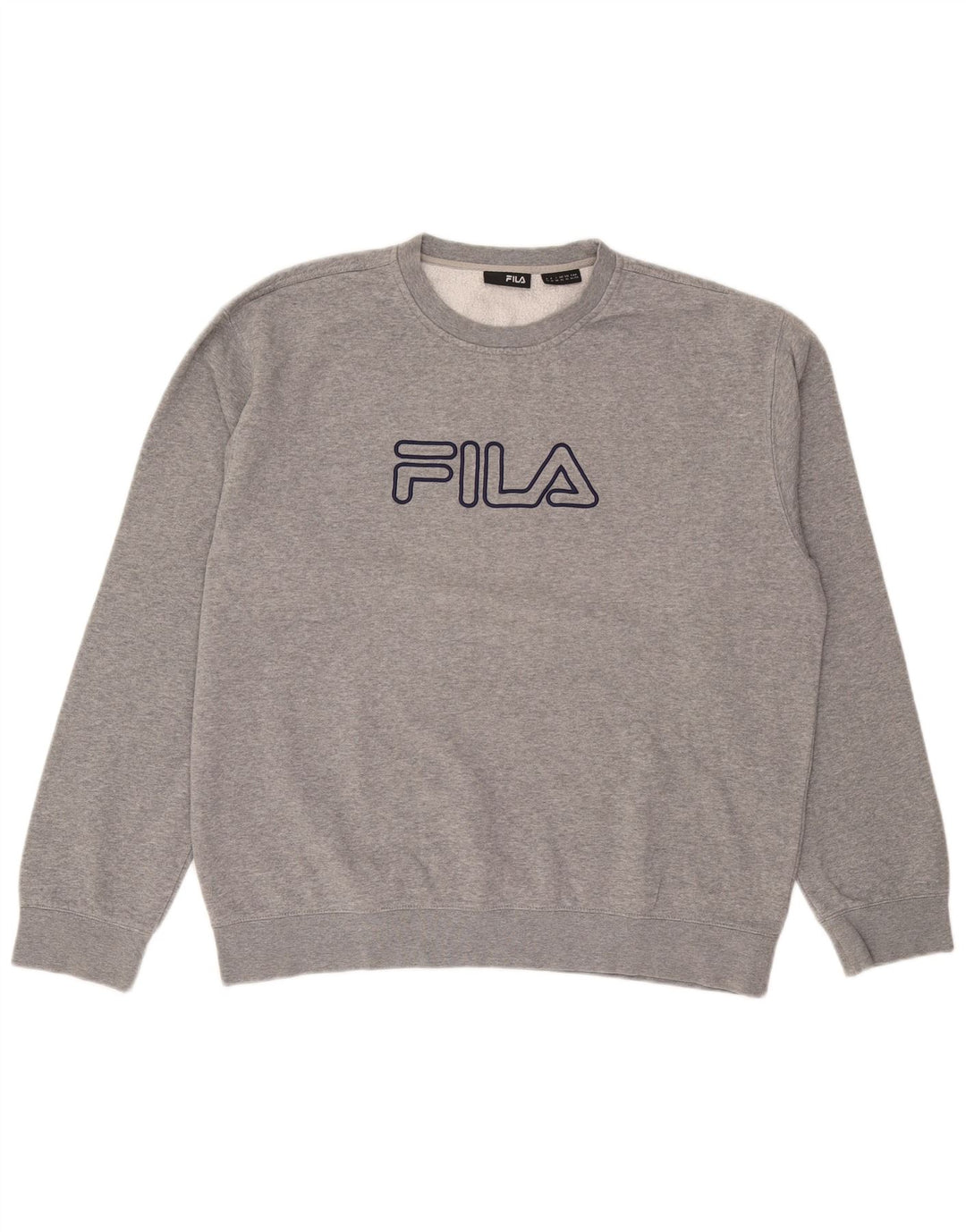 Fila Мужской свитшот с рисунком XL Серый в крапинку