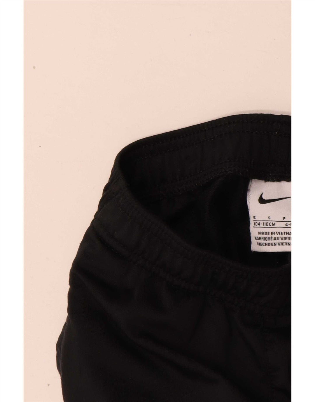 Спортивные брюки Nike для мальчиков 4–5 лет, маленькие черные из полиэстера