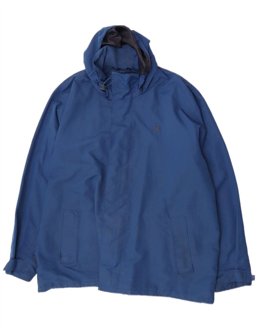 Мужская дождевик с капюшоном Mountain Essentials UK 46 3XL Синий Нейлон