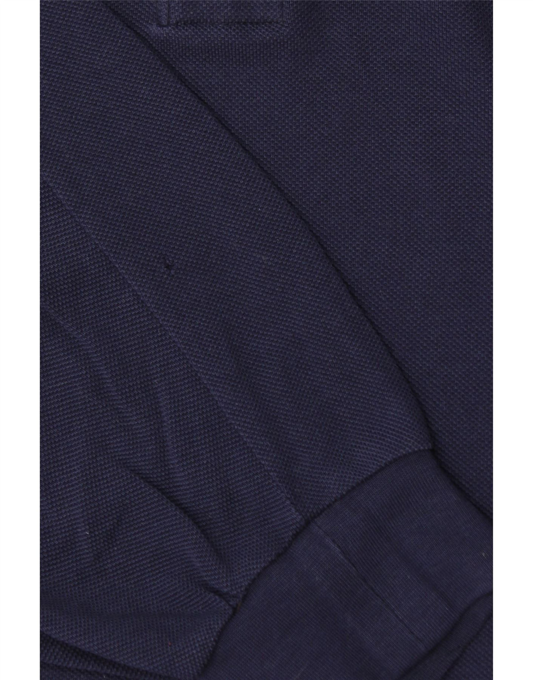 Мужская рубашка-поло Lacoste с длинным рукавом, размер 7, 2XL, темно-синяя, хлопок