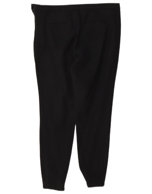 Massimo Dutti Женские укороченные брюки скинни EU 40 Medium W30 L24 Черные