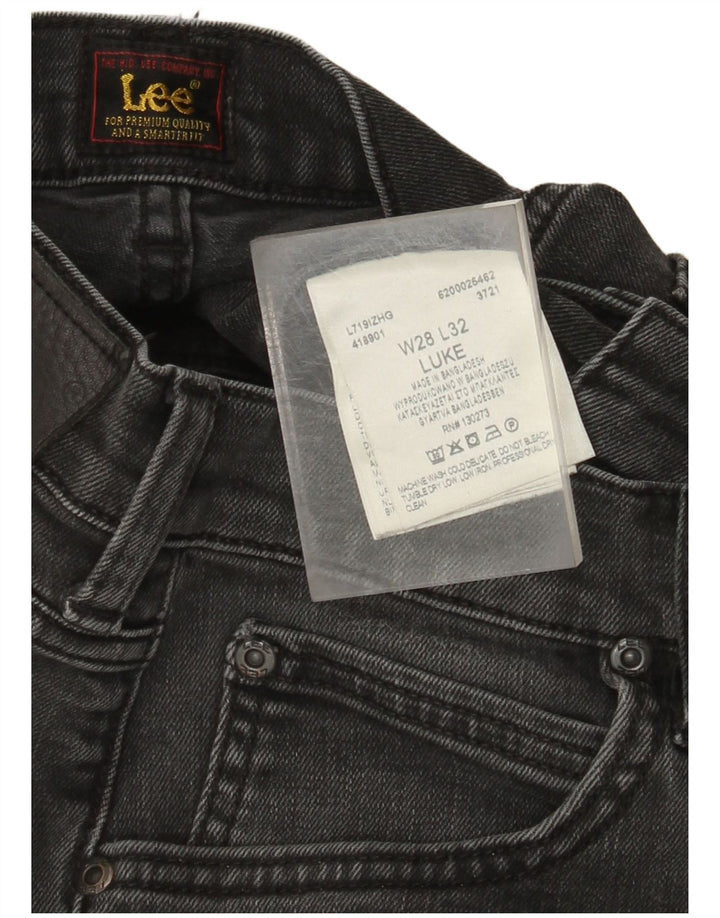 Мужские джинсы Lee Luke Slim W28 L32, серый хлопок