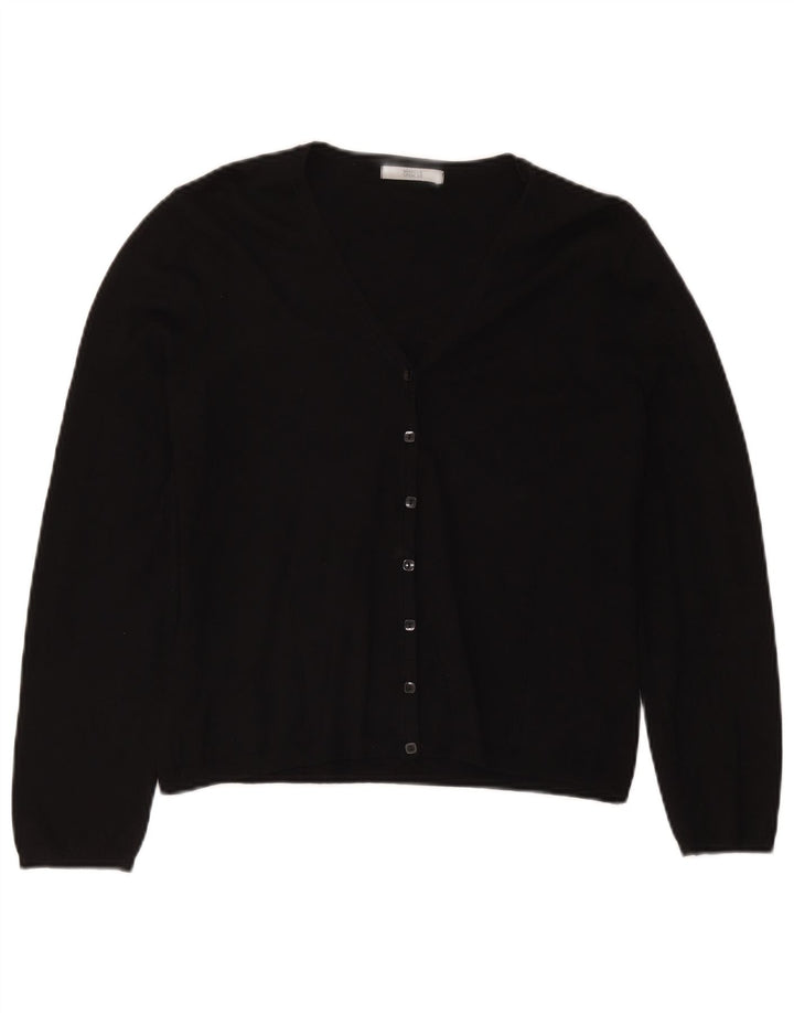 Женский кардиган Marks & Spencer UK 14, средний черный, вискоза