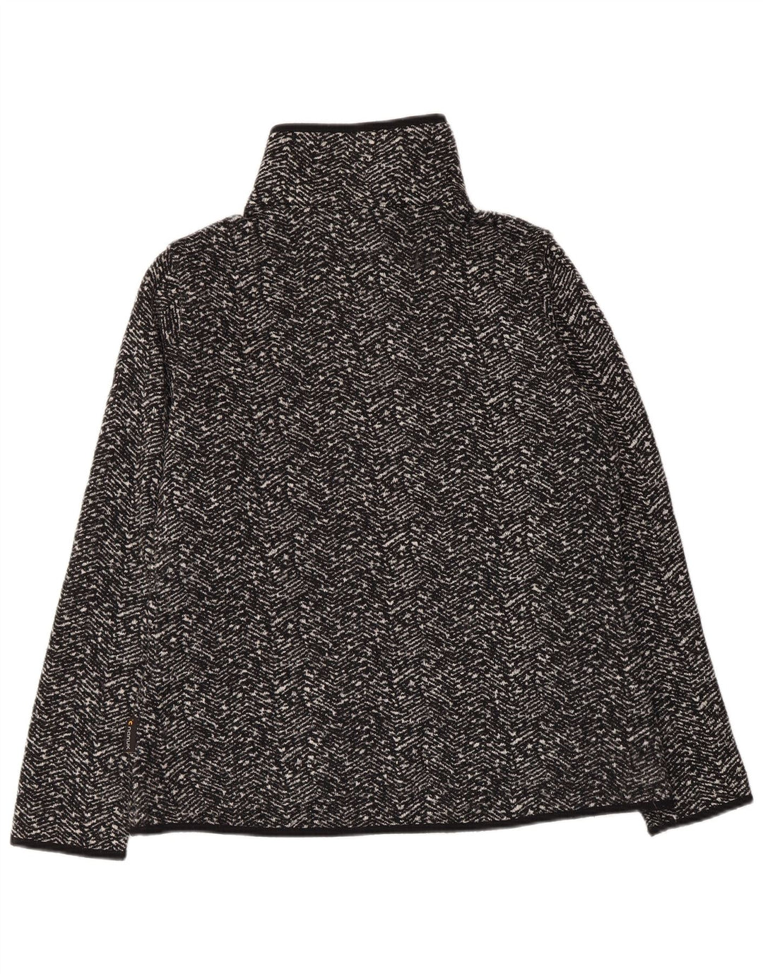 JACK WOLFSKIN Женский спортивный костюм, верхняя куртка, Великобритания, 14/16, большая черная елочка