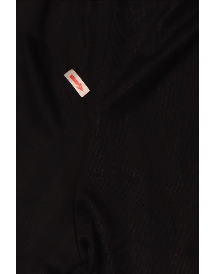 Мужские спортивные шорты NIKE Dri Fit среднего размера из полиэстера в тонкую полоску черного цвета