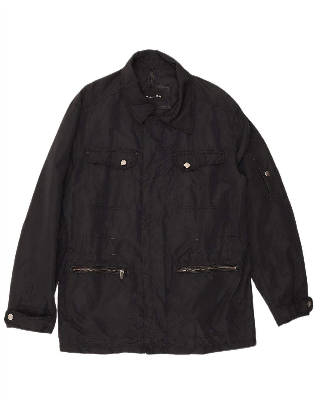 Мужская куртка MASSIMO DUTTI UK 42 XL, черный нейлон