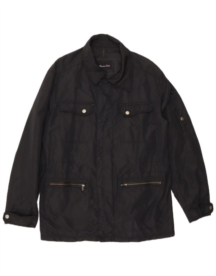 Мужская куртка MASSIMO DUTTI UK 42 XL, черный нейлон