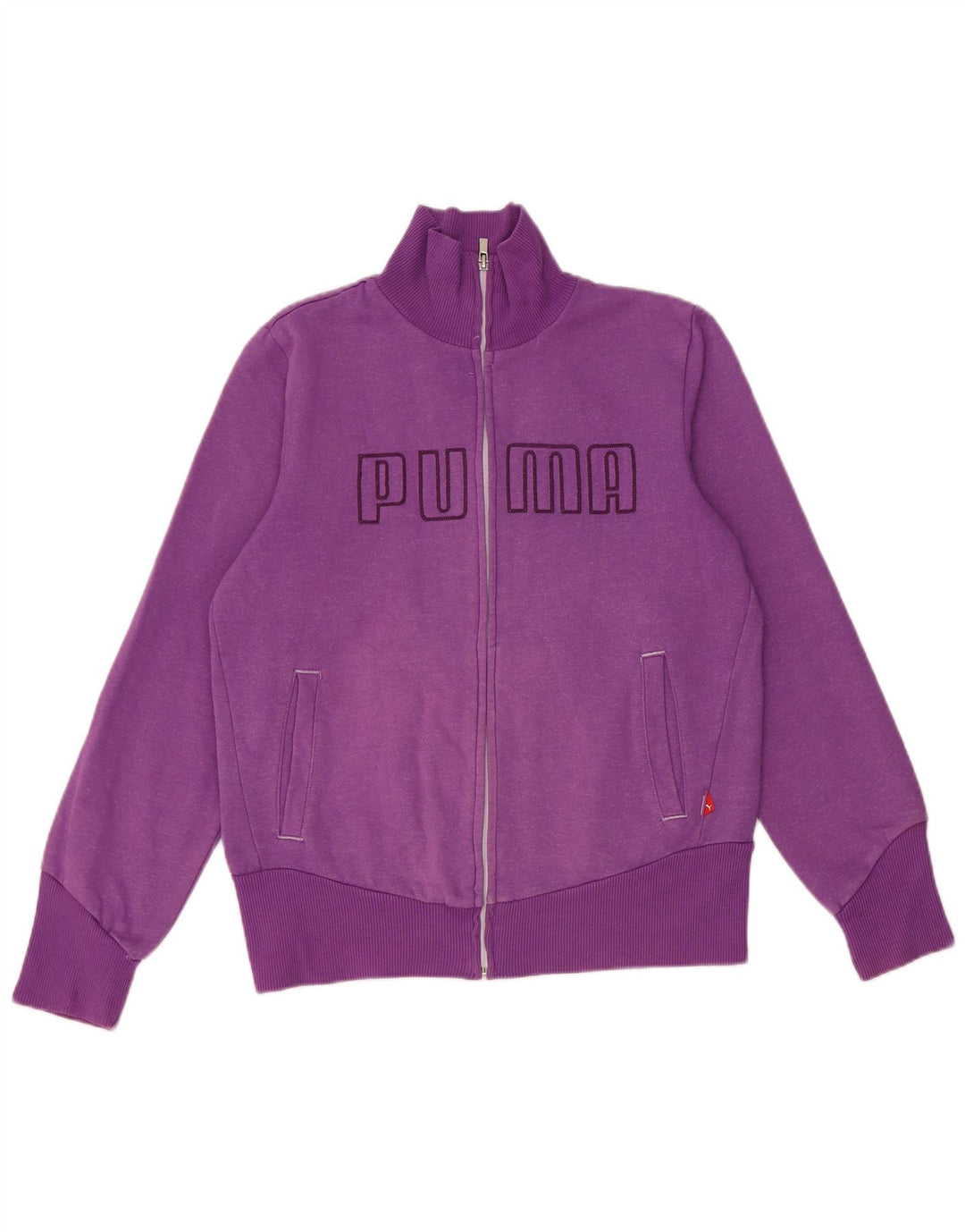 PUMA Женский укороченный спортивный костюм с графическим рисунком UK 14 Medium Purple