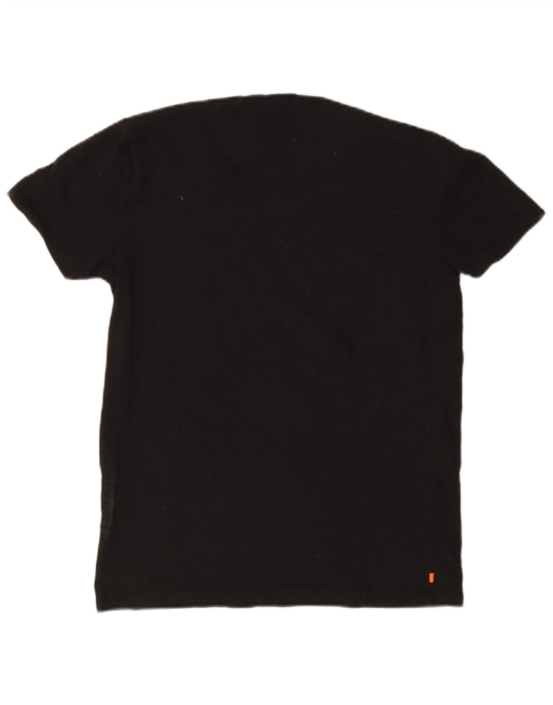 Мужская футболка Superdry Slim Fit, топ среднего размера, черный хлопок