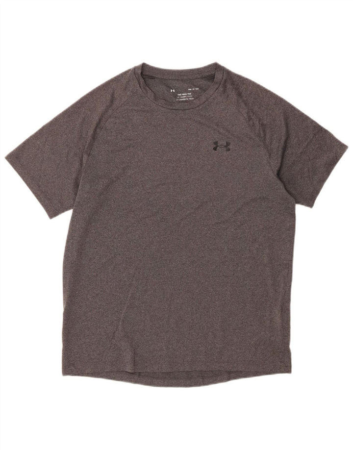 Мужская футболка Under Armour, маленький серый полиэстер