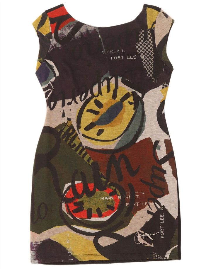 Женское платье-футляр Desigual UK 14, большое, разноцветное