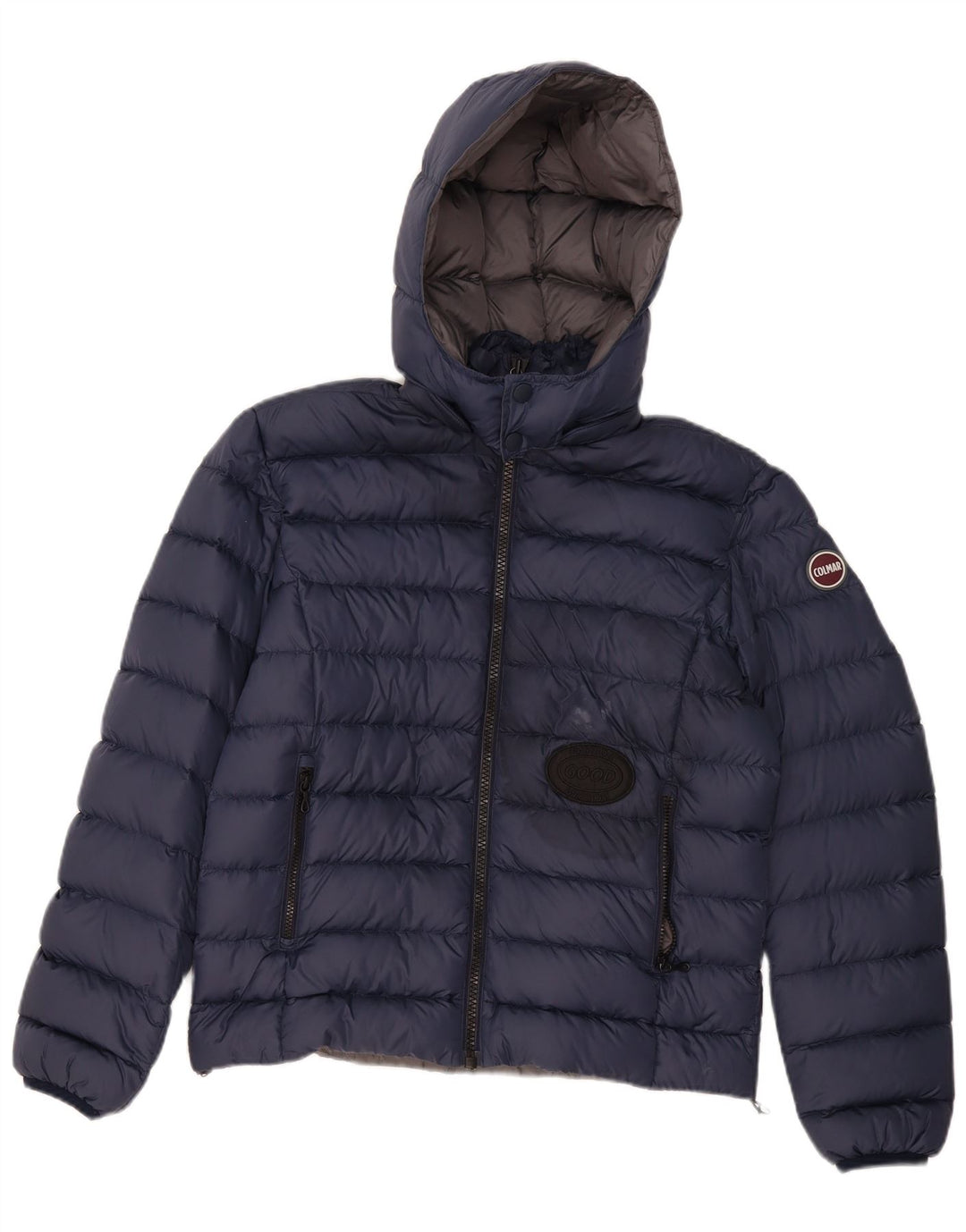 Colmar Мужская утепленная куртка с капюшоном IT 46 Small Navy Blue Полиамид