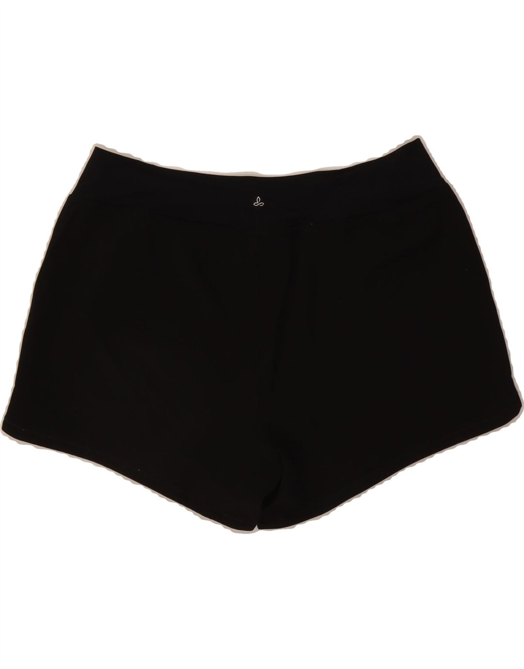 PRANA Womens Sport Shorts UK 14 Large Black Vintage Prana and Second-Hand Prana from Messina Hembry 