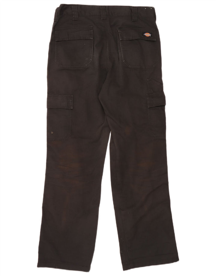 Мужские прямые брюки-карго Dickies W32 L31, черный полиэстер