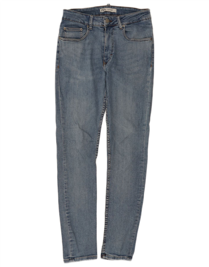 Мужские джинсы узкого кроя Zara EU 40 Medium W31 L30 Синие, хлопок