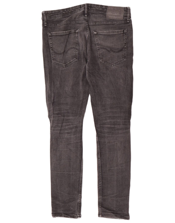 Мужские джинсы скинни Jack & Jones Liam W34 L32, серый хлопок