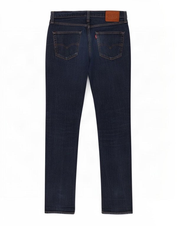 Мужские джинсы Levi's 511 Slim W34 L32 Темно-синие, хлопок
