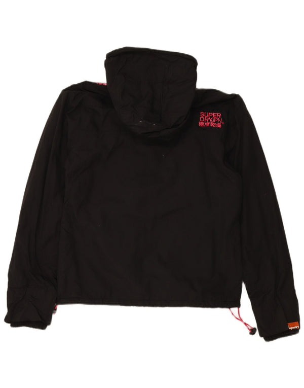 SUPERDRY Женская ветровка The Windcheater UK 14, большая черная