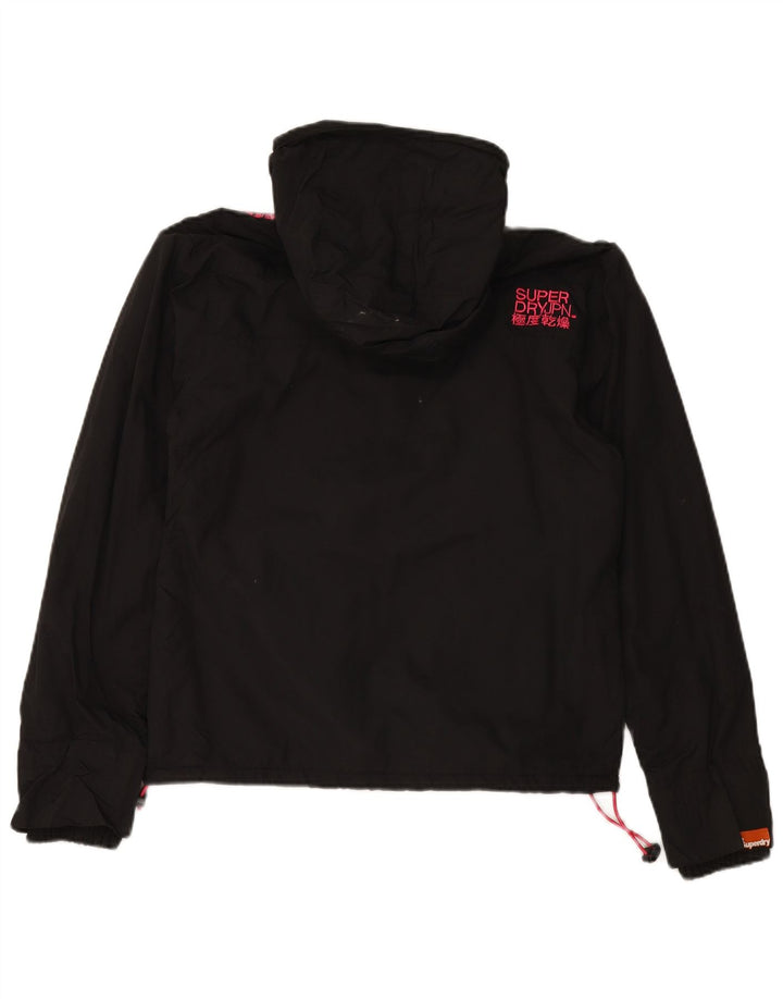 SUPERDRY Женская ветровка The Windcheater UK 14, большая черная