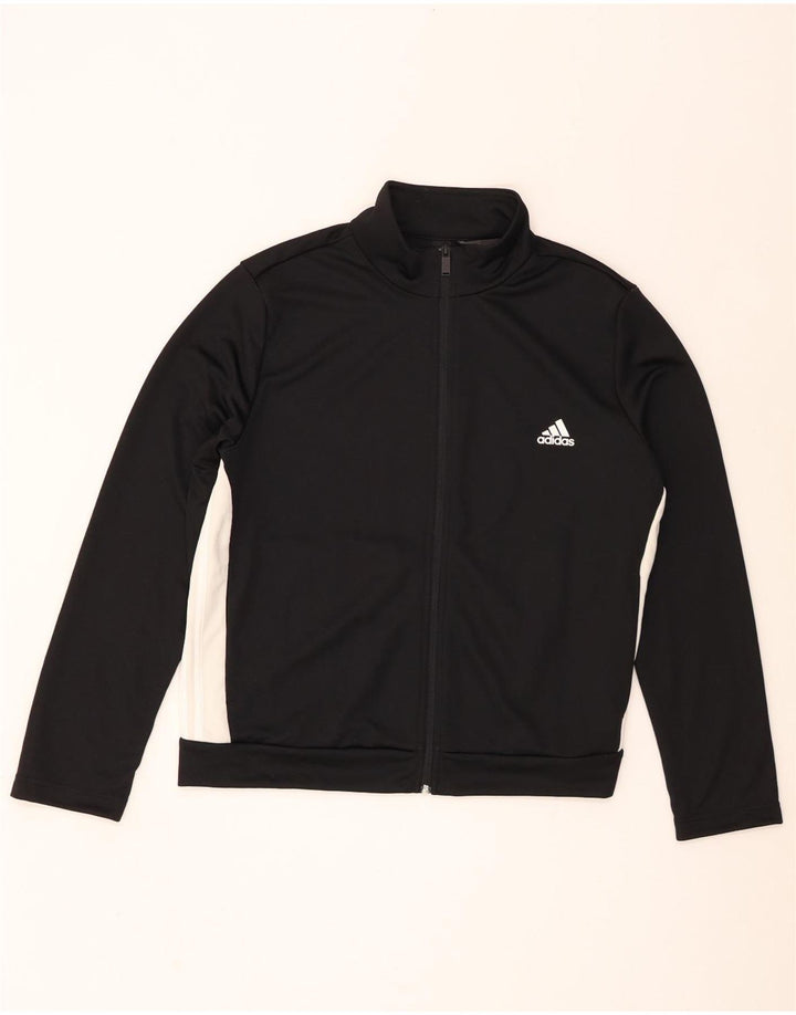 Женский спортивный костюм Adidas Top Jacket UK 24/26 2XL Черный полиэстер с цветными блоками