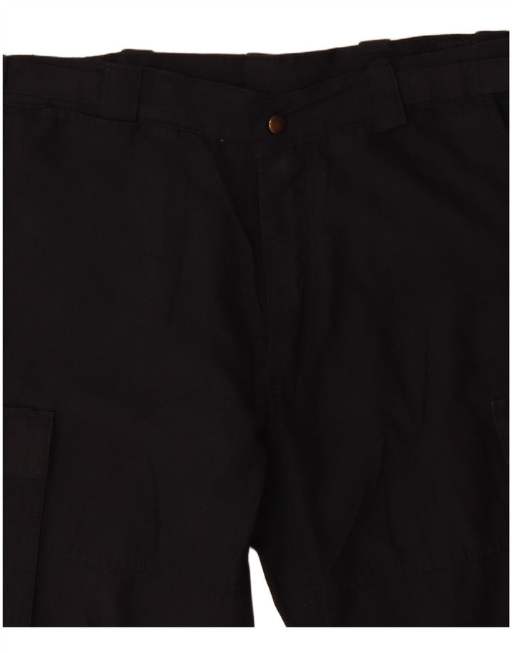 Мужские шорты карго VINTAGE W36, большие, темно-синие