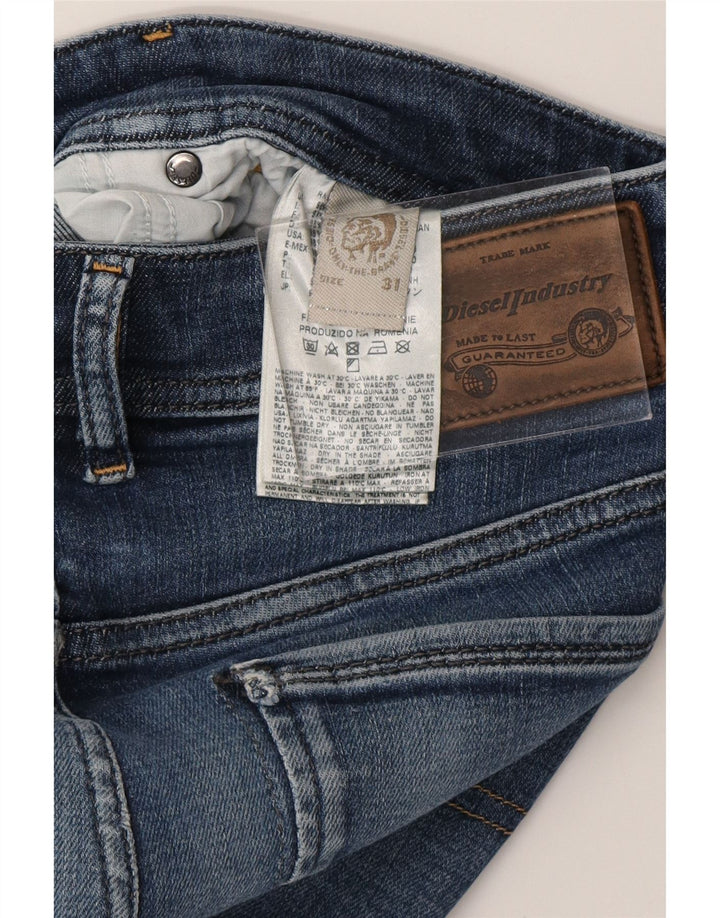 Мужские джинсы скинни DIESEL W31 L30 синие, хлопок