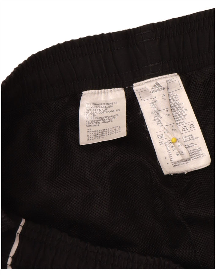 Мужские спортивные брюки Adidas 2XL, черный полиэстер