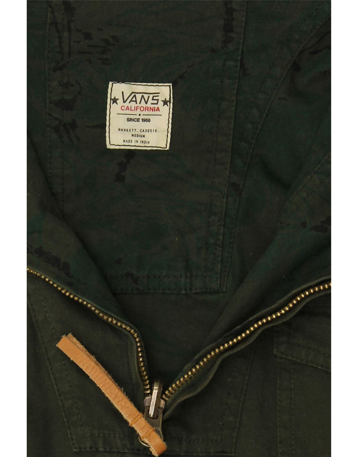 Мужской анорак с капюшоном VANS UK 38 Средний Зеленый